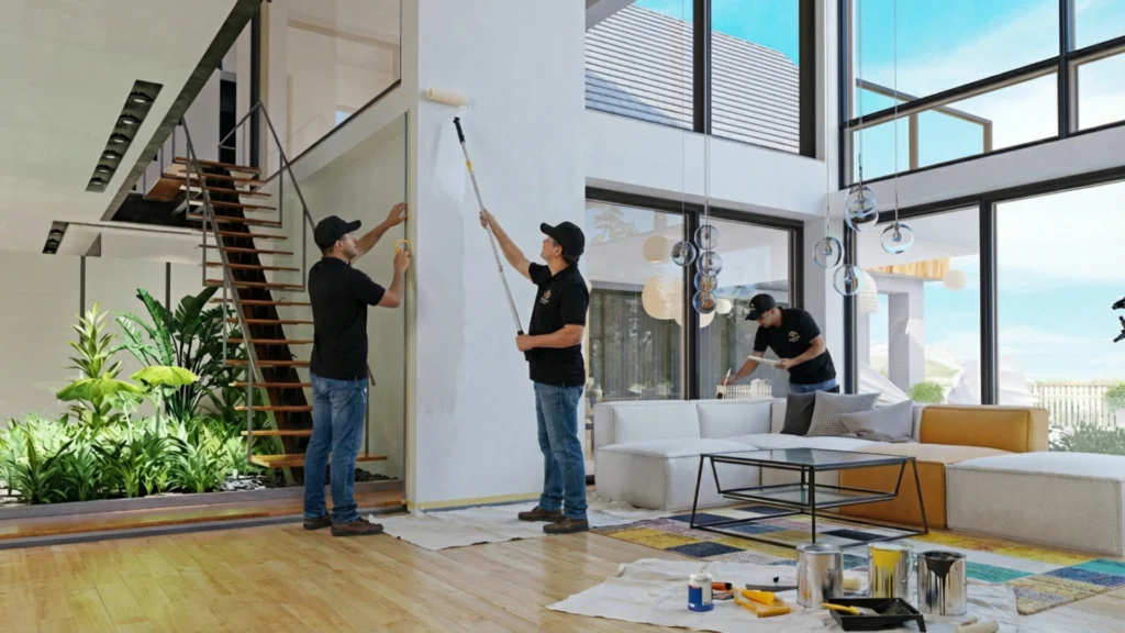 Pintor em Campo Grande, pintura residencial, apartamento